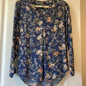 Long sleeve blouse
